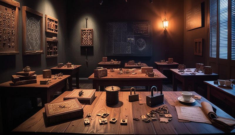 puzzle of escape room